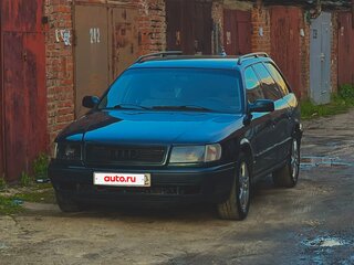 1992 Audi 100 IV (C4), синий, 280000 рублей, вид 1