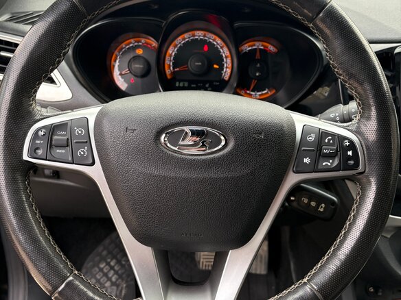 2021 Lada (ВАЗ) Vesta SW I, чёрный, 1190000 рублей - вид 11