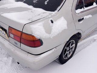 1996 Nissan Sunny B14, серебристый, 205000 рублей, вид 4