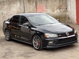 2017 Volkswagen Jetta GLI VI Рестайлинг, чёрный, 1859416 рублей, вид 3