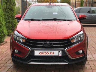 2019 Lada (ВАЗ) Vesta Cross I, красный, 1250000 рублей, вид 5