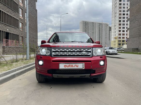 2012 Land Rover Freelander II Рестайлинг, красный, 1280000 рублей