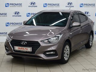 2018 Hyundai Solaris II, коричневый, 1290000 рублей, вид 1