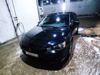2008 Mitsubishi Lancer X, чёрный, 700000 рублей, вид 2