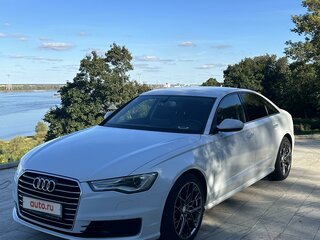 2016 Audi A6 IV (C7) Рестайлинг, белый, 1890000 рублей, вид 1