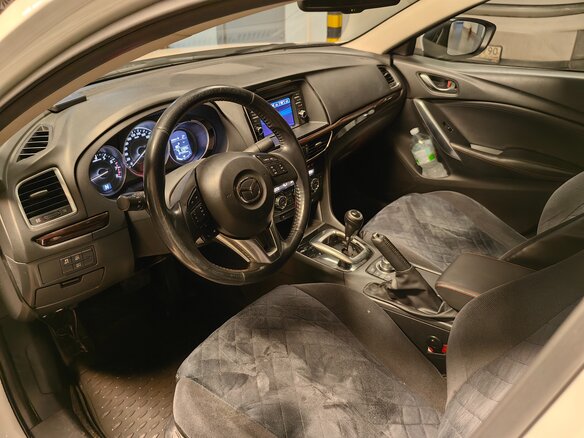 2014 Mazda 6 III (GJ), белый - вид 13