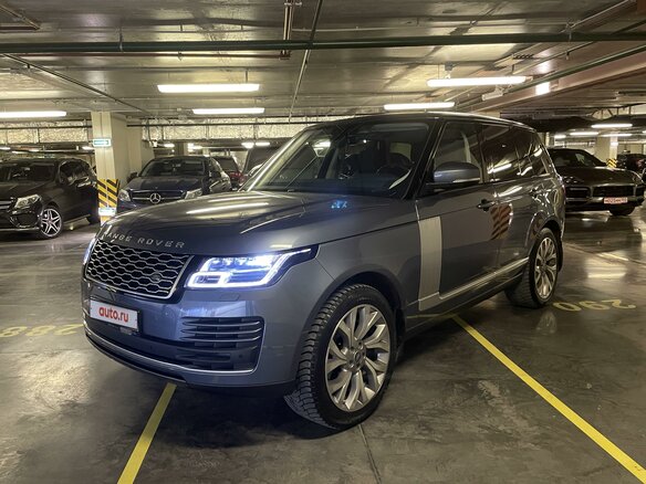 2018 Land Rover Range Rover IV Рестайлинг, синий, 6999999 рублей