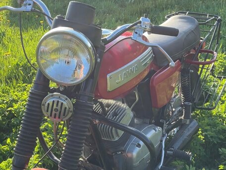 1974 Jawa 350/634, красный, 330000 рублей, вид 2