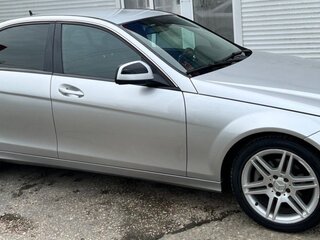 2007 Mercedes-Benz C-Класс 180 Kompressor III (W204), чёрный, 1100000 рублей, вид 5