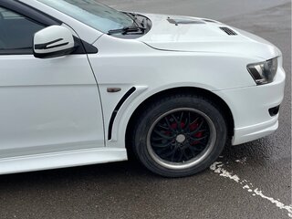 2011 Mitsubishi Lancer X Рестайлинг, белый, 900000 рублей, вид 5