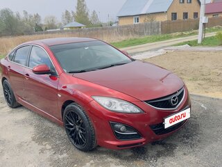 2012 Mazda 6 II (GH) Рестайлинг, красный, 1000000 рублей, вид 4