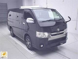 2018 Toyota HiAce H200 Рестайлинг, чёрный, 3700000 рублей, вид 1