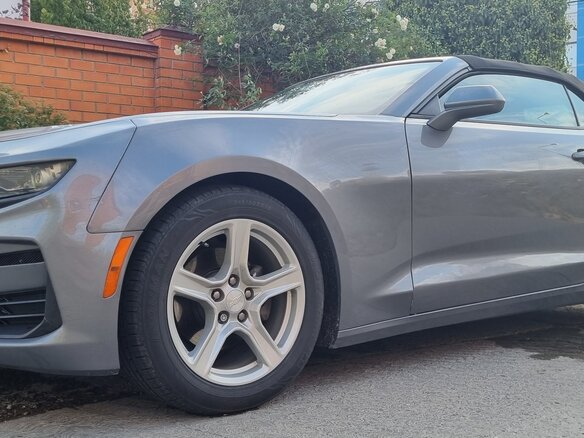 2020 Chevrolet Camaro VI Рестайлинг, серый, 3100000 рублей - вид 7