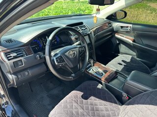 2016 Toyota Camry VII (XV50) Рестайлинг, чёрный, 2300000 рублей, вид 4