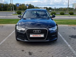 2013 Audi A6 IV (C7), чёрный, 1418396 рублей, вид 2