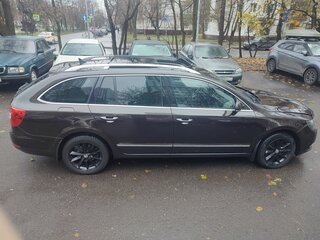 2014 Skoda Superb II Рестайлинг, коричневый, 1485000 рублей, вид 4