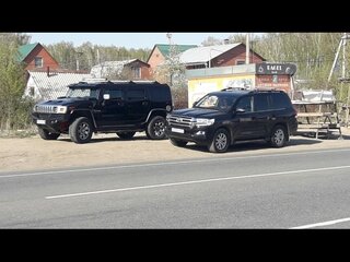 2002 Hummer H2 I, чёрный, 2850000 рублей, вид 2