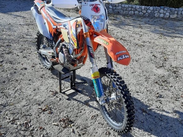2015 KTM 250 EXC F, оранжевый, 450000 рублей - вид 2