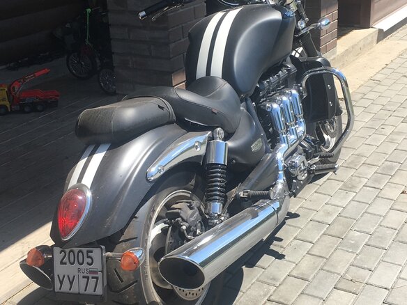 2013 Triumph Rocket 3, чёрный, 1400000 рублей - вид 6