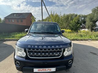 2016 Land Rover Discovery IV Рестайлинг, синий, 2980000 рублей, вид 2