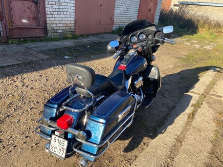 2001 Harley-Davidson Electra Glide, синий, 550000 рублей, вид 4