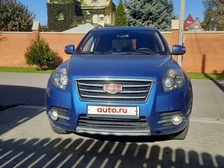 2016 Geely Emgrand X7 I Рестайлинг, синий, 750000 рублей, вид 2