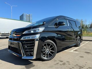 2018 Toyota Vellfire II Рестайлинг, чёрный, 3500000 рублей, вид 1