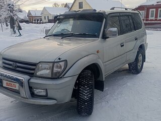 1998 Toyota Land Cruiser Prado 90 Series, серебристый, 1100000 рублей, вид 1