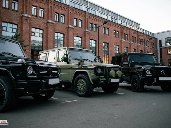 1993 Mercedes-Benz G-Класс 350 II (W463), зелёный - вид 7