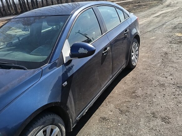 2011 Chevrolet Cruze I, синий, 550000 рублей - вид 1