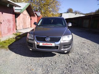 2007 Volkswagen Touareg I Рестайлинг, серый, 1249000 рублей, вид 2