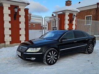 2009 Volkswagen Phaeton I, чёрный, 1400000 рублей, вид 1