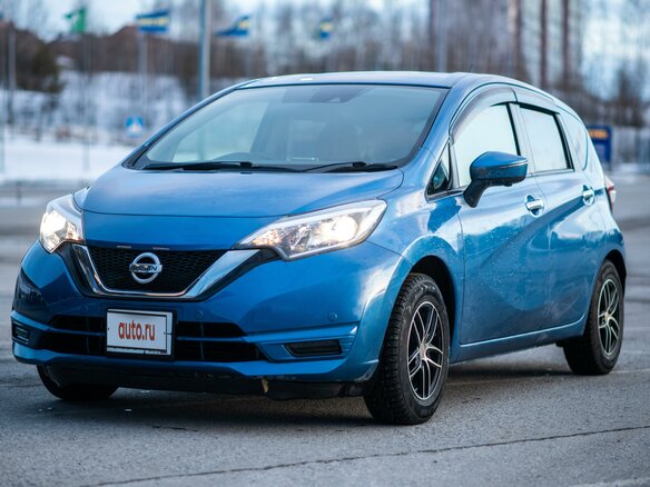 2017 Nissan Note II Рестайлинг, синий, 1130000 рублей - вид 15