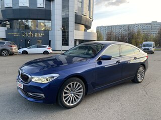 2018 BMW 6 серии Gran Turismo 620d xDrive IV (G32), синий, 3900000 рублей, вид 1