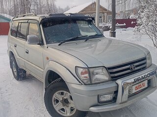 1998 Toyota Land Cruiser Prado 90 Series, серебристый, 1100000 рублей, вид 2