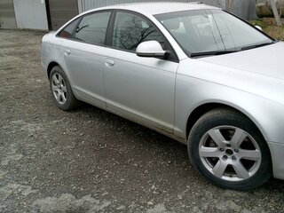 2009 Audi A6 III (C6) Рестайлинг, серебристый, 980000 рублей, вид 3
