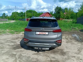 2019 Hyundai Santa Fe IV, серый, 2990000 рублей, вид 3