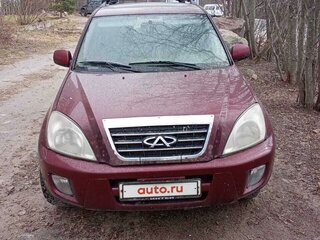2007 Chery Tiggo (T11) I, красный, 300000 рублей, вид 2