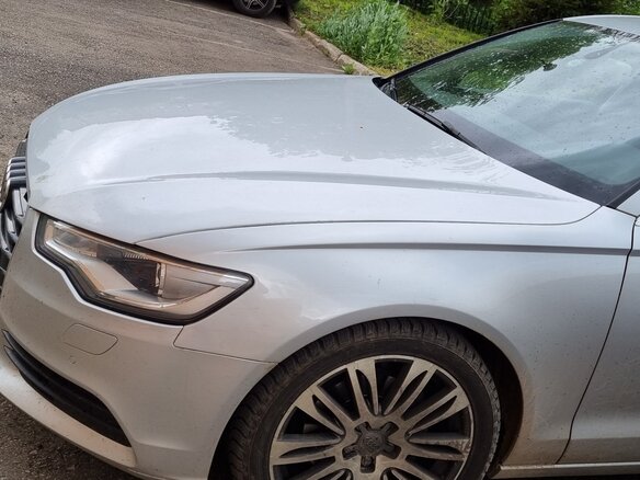 2014 Audi A6 IV (C7), серебристый, 1500000 рублей - вид 4