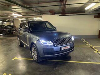 2018 Land Rover Range Rover IV Рестайлинг, синий, 7950000 рублей, вид 4