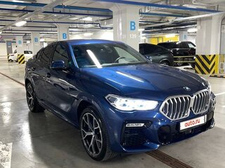 2021 BMW X6 30d III (G06), синий, 9999999 рублей, вид 2