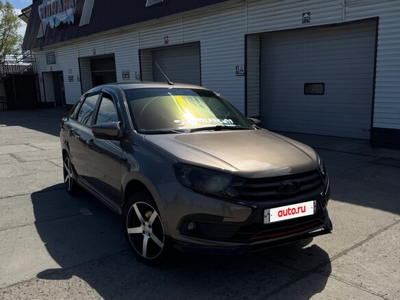 2019 Lada (ВАЗ) Granta I Рестайлинг, коричневый, 700000 рублей - вид 3