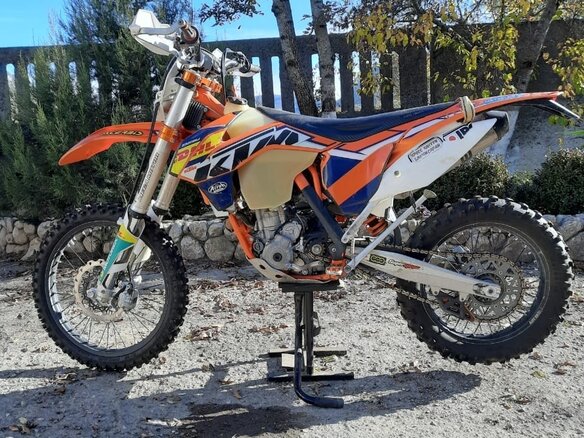 2015 KTM 250 EXC F, оранжевый, 450000 рублей