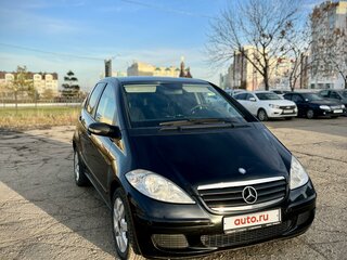 2007 Mercedes-Benz A-Класс 150 II (W169), чёрный, 590000 рублей, вид 2