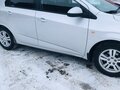 2012 Chevrolet Aveo II, серебристый, 680000 рублей - вид 4