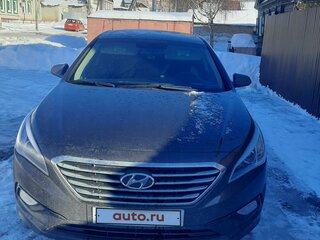 2016 Hyundai Sonata VII (LF), серый, 1600000 рублей, вид 1