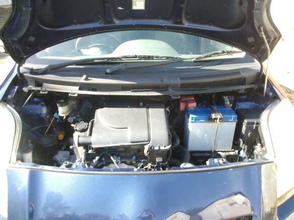 2008 Toyota Vitz II (XP90), синий, 485000 рублей - вид 8