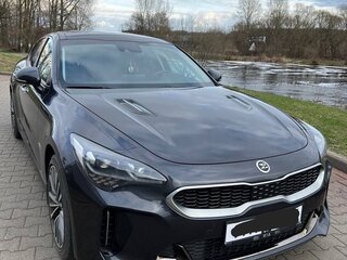 2019 Kia Stinger I, чёрный, 2161365 рублей, вид 1