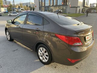 2016 Hyundai Solaris I Рестайлинг, коричневый, 1150000 рублей, вид 4