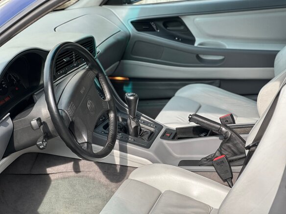 1992 BMW 8 серии 850i I (E31), синий, 15000000 рублей - вид 13